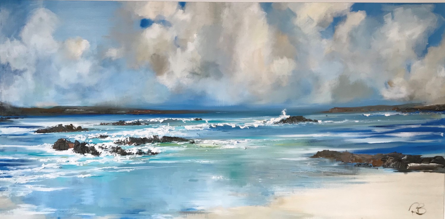 'Scottish Shores ' by artist Rosanne Barr